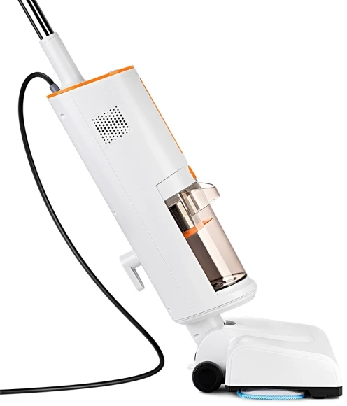 Пылесос паровой Kitfort КТ-5157-2 1000Вт белый/оранжевый Пылесос паровой Kitfort КТ-5157-2 1000Вт белый/оранжевый