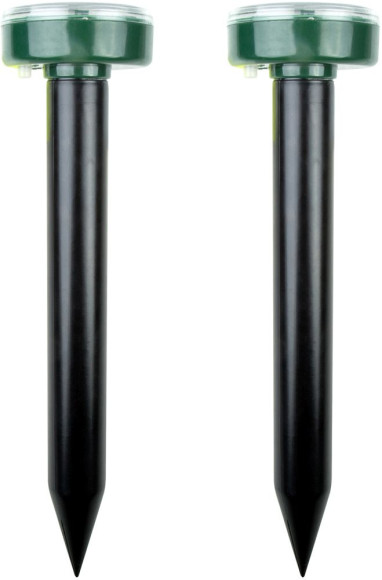 Отпугиватель Rexant 71-0037 ультразвуковой портативный 300-500Гц р.д.:20м черный/зеленый