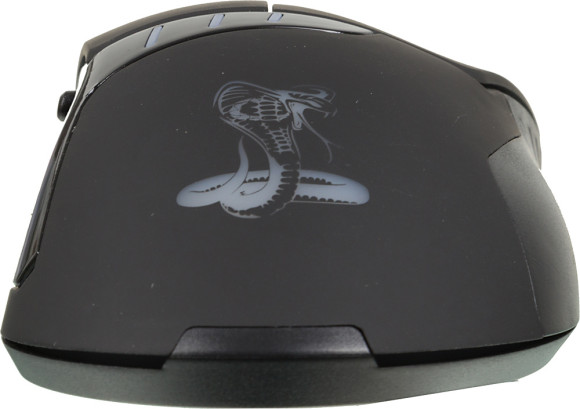 Мышь Оклик 865G Snake черный оптическая 2400dpi USB для ноутбука 6but (368643)