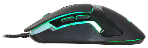 Мышь Оклик 865G Snake черный оптическая 2400dpi USB для ноутбука 6but (368643)