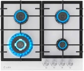 Газовая варочная поверхность Lex GVG 645 WH белый