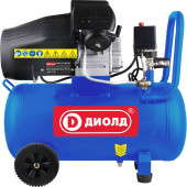 Компрессор поршневой Диолд КВП-2-2100-50 масляный 340л/мин 50л 2100Вт синий/черный Компрессор поршневой Диолд КВП-2-2100-50 масляный 340л/мин 50л 2100Вт синий/черный