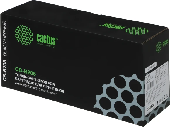 Картридж лазерный Cactus CS-B205 106R04348 черный (3000стр.) для Xerox B205/210/215 Картридж лазерный Cactus CS-B205 106R04348 черный (3000стр.) для Xerox B205/210/215