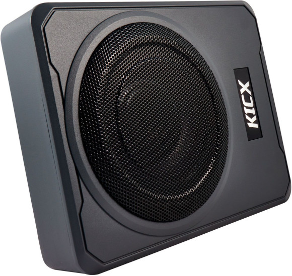 Сабвуфер автомобильный Kicx Q200BA 300Вт активный (20см/8") Сабвуфер автомобильный Kicx Q200BA 300Вт активный (20см/8")