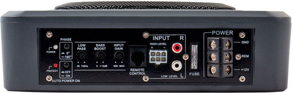 Сабвуфер автомобильный Kicx Q200BA 300Вт активный (20см/8") Сабвуфер автомобильный Kicx Q200BA 300Вт активный (20см/8")