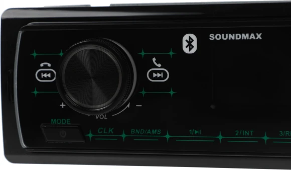 Автомагнитола Soundmax SM-CCR3190FB 1DIN 4x50Вт (SM-CCR3190FB(ЧЕРНЫЙ)/G) Автомагнитола Soundmax SM-CCR3190FB 1DIN 4x50Вт (SM-CCR3190FB(ЧЕРНЫЙ)/G)