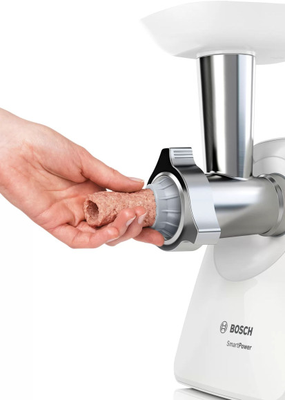 Мясорубка Bosch MFW2520W 1500Вт белый Мясорубка Bosch MFW2520W 1500Вт белый