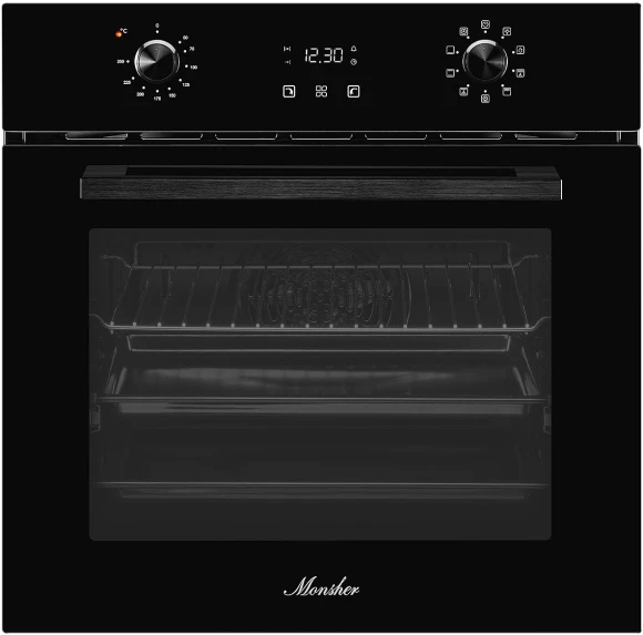 Духовой шкаф Электрический Monsher MOE 6092 черный Духовой шкаф Электрический Monsher MOE 6092 черный