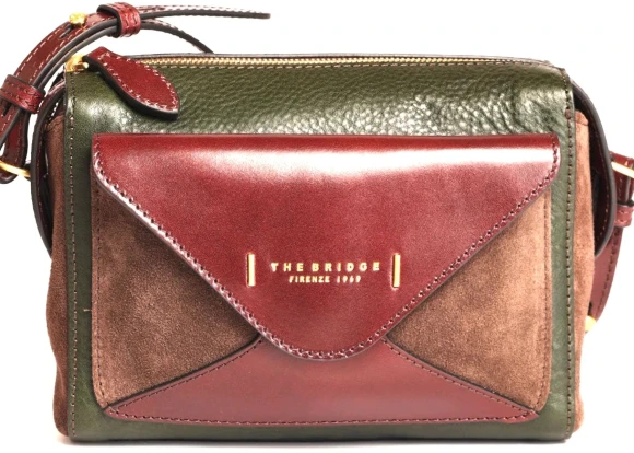 Сумка кросс-боди женская The Bridge Ines 045505EN/30 черная натур.кожа