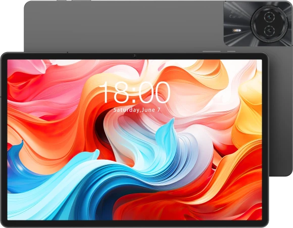 Планшет Teclast T50Plus Tiger T620 (2.0) 8C RAM6Gb ROM256Gb 10.95" IPS 1920x1200 4G Android 14 серый 13Mpix 8Mpix BT WiFi microSD 1Tb 8000mAh 10hr