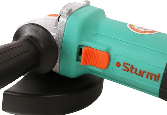 Углошлифовальная машина Sturm! AG90125 900Вт 10000об/мин рез.шпин.:M14 d=125мм