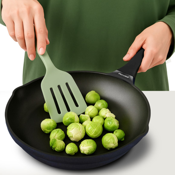 Сковорода Rondell Royal Blue RDA-1544 круглая 24см покрытие: Eclipse HB ручка несъемная (без крышки) синий