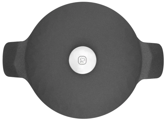 Кастрюля Rondell ArtDeco RDA-1254 4.8л. d=24см (с крышкой) черный