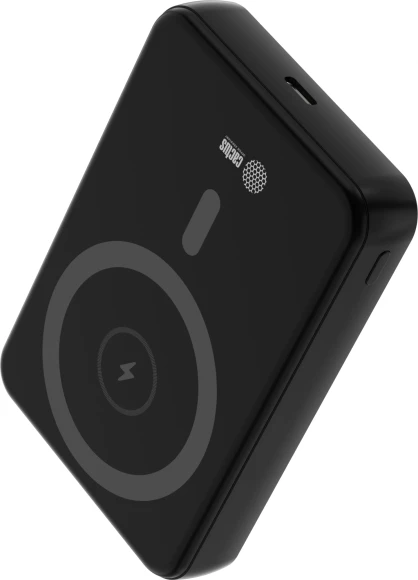 Мобильный аккумулятор Cactus CS-PBFSTA-10000 10000mAh 22.5W 4.5A USB-C беспров.зар. серый
