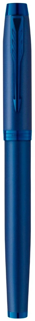 Ручка перьев. Parker IM Monochrome F328 (2172963) Blue PVD F сталь нержавеющая подар.кор. Ручка перьев. Parker IM Monochrome F328 (2172963) Blue PVD F сталь нержавеющая подар.кор.