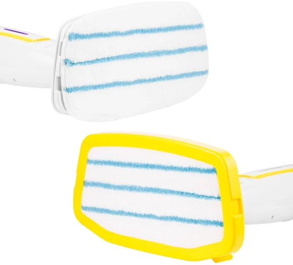 Швабра паровая Kitfort КТ-1097 1250Вт белый/желтый Швабра паровая Kitfort КТ-1097 1250Вт белый/желтый