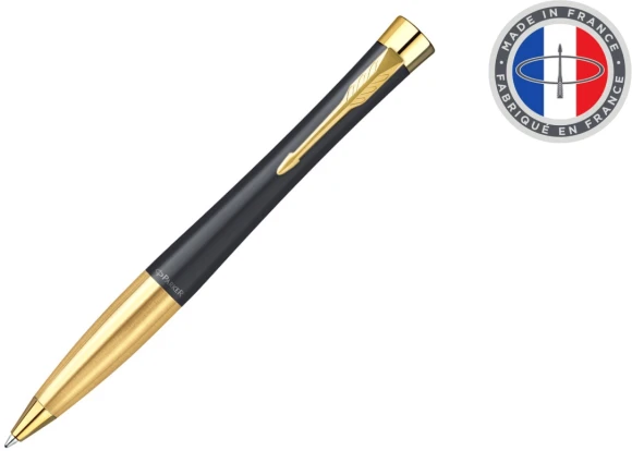 Ручка шариков. Parker Urban Core K314 (2143640) Muted Black GT M син. черн. подар.кор.