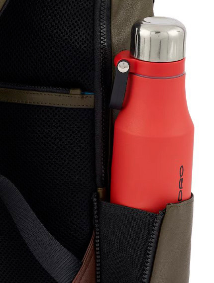 Рюкзак Piquadro Harper CA3869AP/VETM зеленый/коричневый кожа Рюкзак Piquadro Harper CA3869AP/VETM зеленый/коричневый кожа