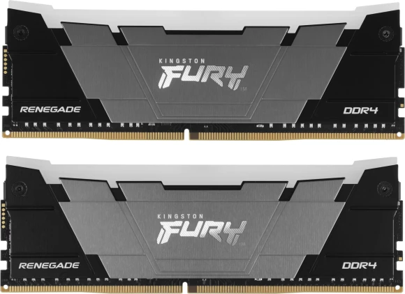 Память DDR4 2x8GB 3200MHz Kingston KF432C16RB2AK2/16 Fury Renegade RGB RTL Gaming PC4-25600 CL16 DIMM 288-pin 1.35В kit dual rank с радиатором Ret Память DDR4 2x8GB 3200MHz Kingston KF432C16RB2AK2/16 Fury Renegade RGB RTL Gaming PC4-25600 CL16 DIMM 288-pin 1.35В kit dual rank с радиатором Ret
