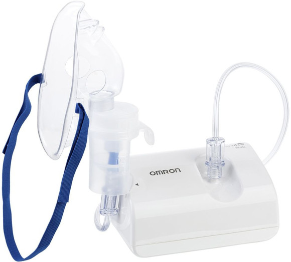 Ингалятор Omron NE-C24 (NE-C801S-RU) компрессорный стационарный белый