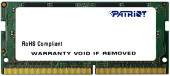 Память DDR4 16Gb 2666MHz Patriot PSD416G26662S Signature RTL PC4-21300 CL19 SO-DIMM 260-pin 1.2В dual rank Ret Память DDR4 16Gb 2666MHz Patriot PSD416G26662S Signature RTL PC4-21300 CL19 SO-DIMM 260-pin 1.2В dual rank Ret