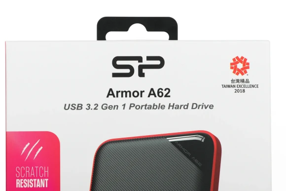 Жесткий диск Silicon Power USB3.1 2TB SP020TBPHD62SS3K A62S Armor 2.5" черный/красный