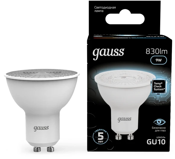 Лампа филам. Gauss Filament 11Вт цок.:E14 свеча 220B св.свеч.бел.теп. CF35 (упак.:10шт) (104801111)
