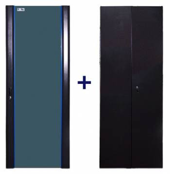 Хомут-липучка Lanmaster LAN-VCM210-BL 210x16мм (упак:20шт) нейлон/полиэтилен внутри помещений синий