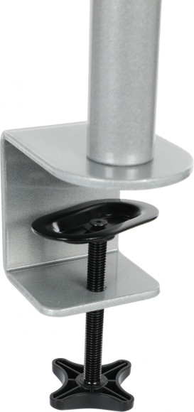 Кронштейн для монитора/ноутбука Cactus CS-VM-LH07-AL серебряный 13"-27" макс.8кг настольный поворот и наклон Кронштейн для монитора/ноутбука Cactus CS-VM-LH07-AL серебряный 13"-27" макс.8кг настольный поворот и наклон