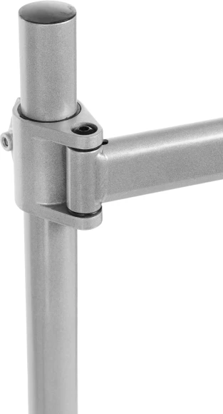 Кронштейн для монитора/ноутбука Cactus CS-VM-LH07-AL серебряный 13"-27" макс.8кг настольный поворот и наклон