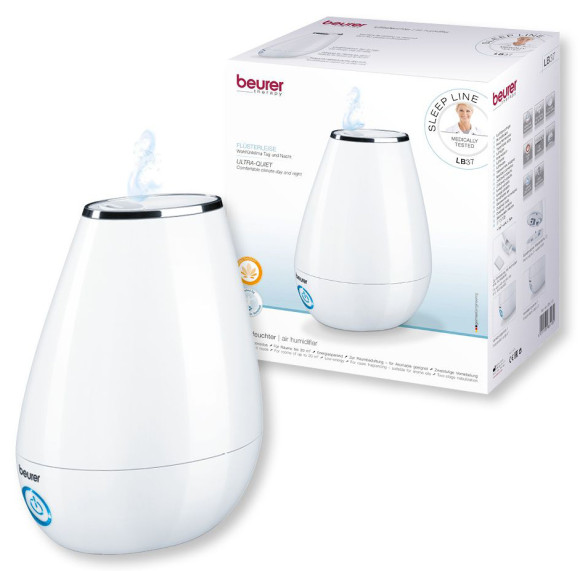 Увлажнитель воздуха Beurer LB37 20Вт (ультразвуковой) белый Увлажнитель воздуха Beurer LB37 20Вт (ультразвуковой) белый