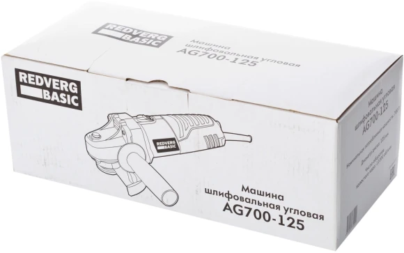 Углошлифовальная машина RedVerg AG650-115 650Вт 11000об/мин рез.шпин.:M14 d=115мм Углошлифовальная машина RedVerg AG650-115 650Вт 11000об/мин рез.шпин.:M14 d=115мм