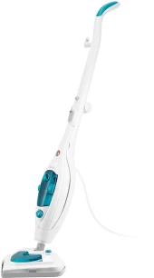 Швабра паровая Kitfort КТ-3908 1300Вт белый/бирюзовый Швабра паровая Kitfort КТ-3908 1300Вт белый/бирюзовый
