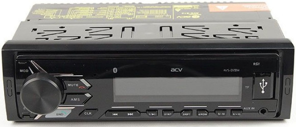 Автомагнитола ACV AVS-812BW 1DIN 4x50Вт (33144)