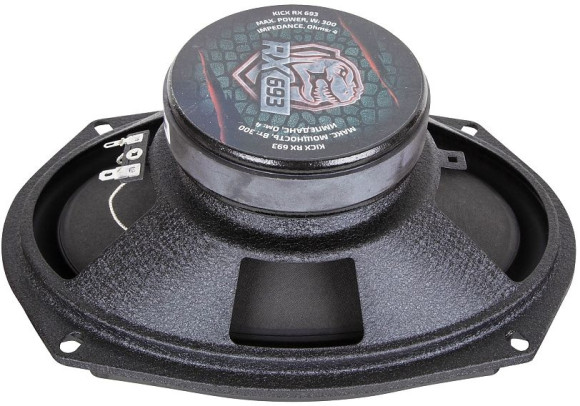 Колонки автомобильные Kicx RX 693 300Вт 91дБ 4Ом 15x23см (6x9дюйм) (ком.:2кол.) коаксиальные трехполосные Колонки автомобильные Kicx RX 693 300Вт 91дБ 4Ом 15x23см (6x9дюйм) (ком.:2кол.) коаксиальные трехполосные