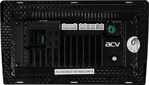 Автомагнитола ACV AD-9003 (V2) 2DIN 4x50Вт USB 2.0 AUX 2048Mb Android 9" WiFi 2 (41394)