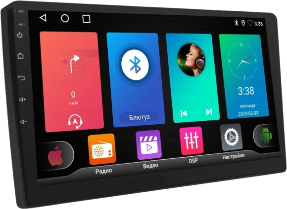 Автомагнитола ACV AD-9003 (V2) 2DIN 4x50Вт USB 2.0 AUX 2048Mb Android 9" WiFi 2 (43142)