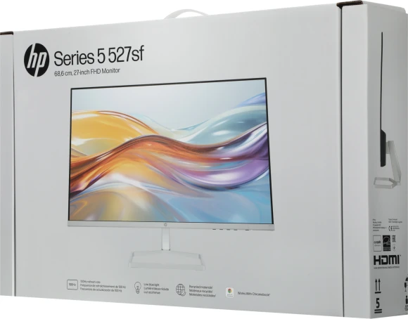 Монитор HP 27" Series 5 527sf черный IPS LED 16:9 HDMI матовая 300cd 178гр/178гр 1920x1080 100Hz VGA FHD 3.2кг