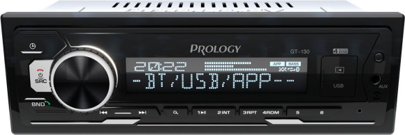 Автомагнитола Prology GT-130 1DIN 4x55Вт v4.2 ПДУ (PRGT130) Автомагнитола Prology GT-130 1DIN 4x55Вт v4.2 ПДУ (PRGT130)