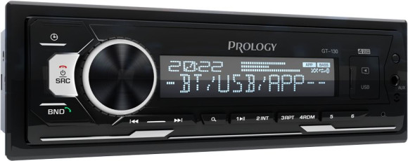 Автомагнитола Prology GT-130 1DIN 4x55Вт v4.2 ПДУ (PRGT130) Автомагнитола Prology GT-130 1DIN 4x55Вт v4.2 ПДУ (PRGT130)