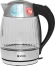Чайник электрический Vitek VT-7030 1.8л. 2200Вт черный/серебристый корпус: нерж.сталь