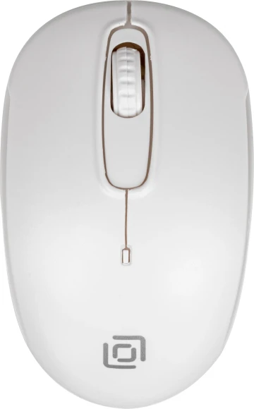 Мышь Оклик 505MW белый оптическая 1000dpi беспров. USB для ноутбука 3but (1018257)