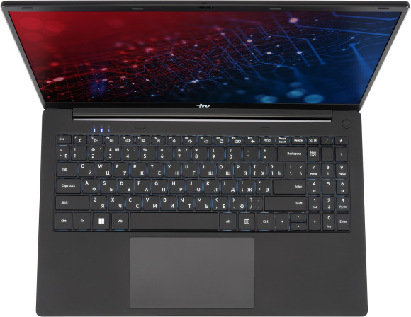 Ноутбук IRU Strato 15ALI Core i7 12650H 16Gb SSD512Gb Intel UHD Graphics 15.6" IPS FHD (1920x1080) FreeDOS black WiFi BT Cam 6000mAh (2084776)