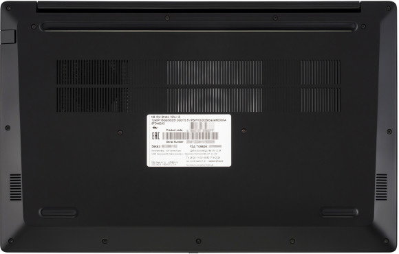 Ноутбук IRU Strato 15ALI Core i7 12650H 16Gb SSD512Gb Intel UHD Graphics 15.6" IPS FHD (1920x1080) FreeDOS black WiFi BT Cam 6000mAh (2084776)