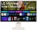 Монитор LG 31.5" MyView 32SR85U-W белый IPS LED 16:9 HDMI M/M Cam матовая HAS 400cd 178гр/178гр 3840x2160 60Hz 4K USB 7.7кг