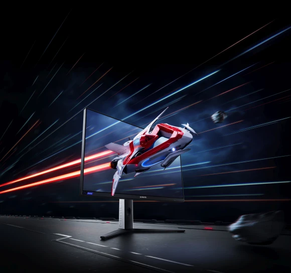 Монитор Xiaomi 27" Mini LED Monitor G Pro 27i черный IPS LED 1ms 16:9 HDMI матовая 1000cd 178гр/178гр 2560x1440 180Hz FreeSync DP 2K 6.8кг