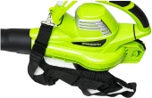 Воздуходувка Greenworks BL3000 3000Вт пит.:от сети зеленый Воздуходувка Greenworks BL3000 3000Вт пит.:от сети зеленый
