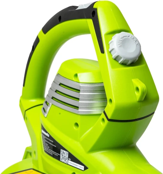 Воздуходувка Greenworks BL3000 3000Вт пит.:от сети зеленый Воздуходувка Greenworks BL3000 3000Вт пит.:от сети зеленый