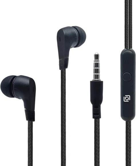 Гарнитура внутриканальные Оклик HS-S-250 1.2м черный проводные в ушной раковине (SS-E161) Гарнитура внутриканальные Оклик HS-S-250 1.2м черный проводные в ушной раковине (SS-E161)