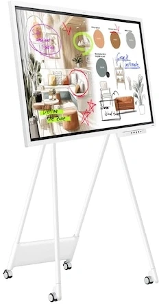 Панель Samsung 55" Flip Chart WM55FX белый VA LED 8ms 16:9 HDMI M/M матовая 350cd 178гр/178гр 3840x2160 DP 4K USB 28.6кг